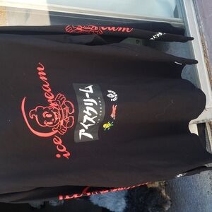 Black Ice Cream Graphic Sweatshirt